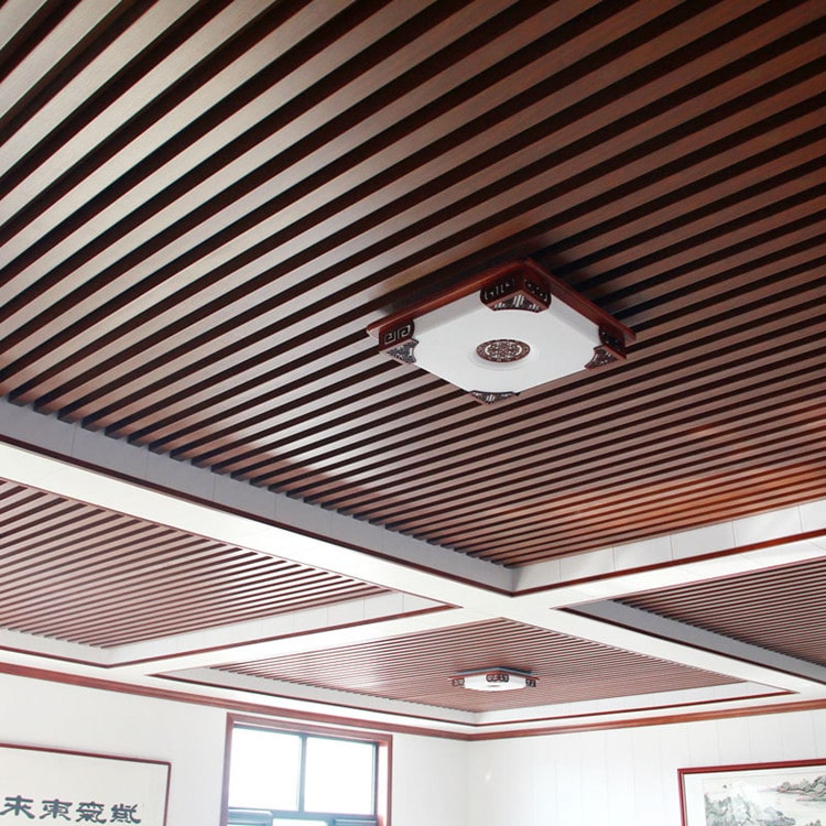 Aluminium Metal Baffle Ceiling