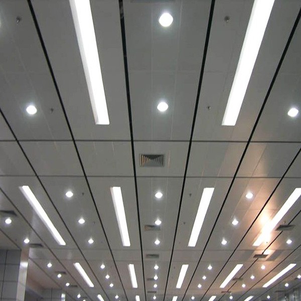 Aluminum jewellery showroom ceiling design