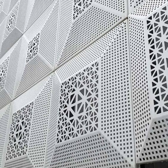 Decorative Metal Screen Wall Sheets, Aluminum Fence Panels